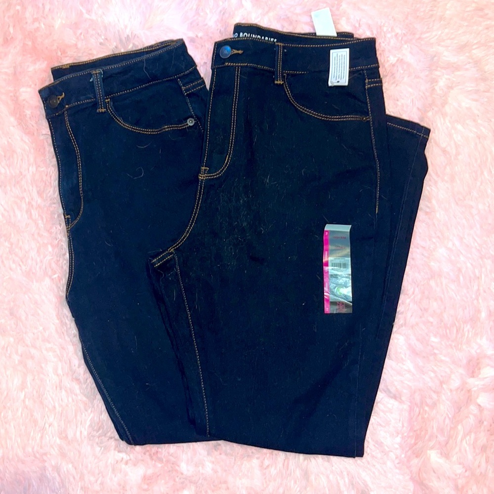 No boundaries high rise skinny jeans
